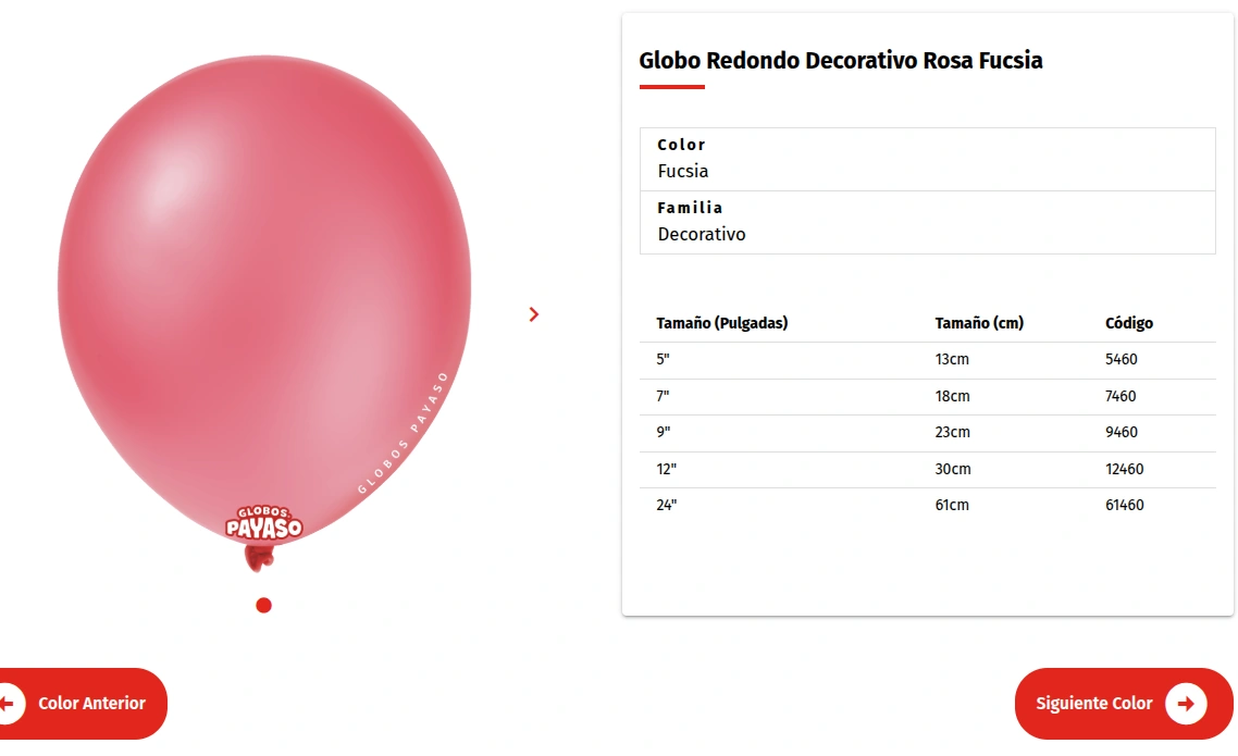 Captura del proyecto GLOBOS PAYASO – PRODUCCIÓN Y DECORACIÓN - PRODUCTOS & EXPERIENCIAS por Capa 6