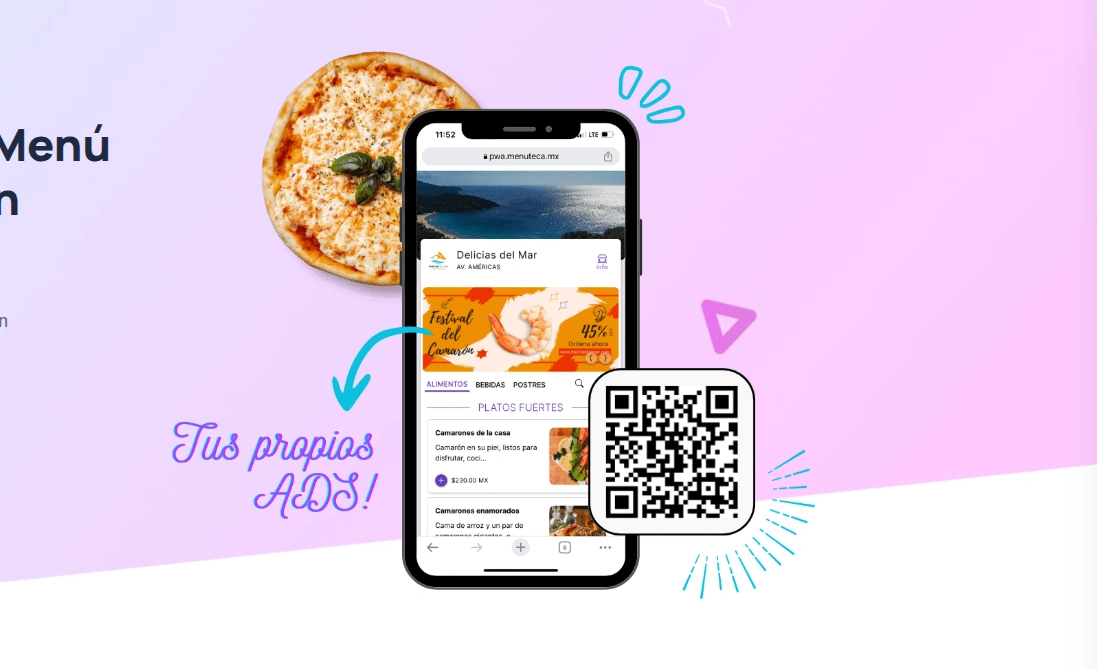 Captura del proyecto MENUTECA - MENÚ DIGITAL PARA NEGOCIOS - DIGITALIZACIÓN & EXPERIENCIA CLIENTE por Capa 6